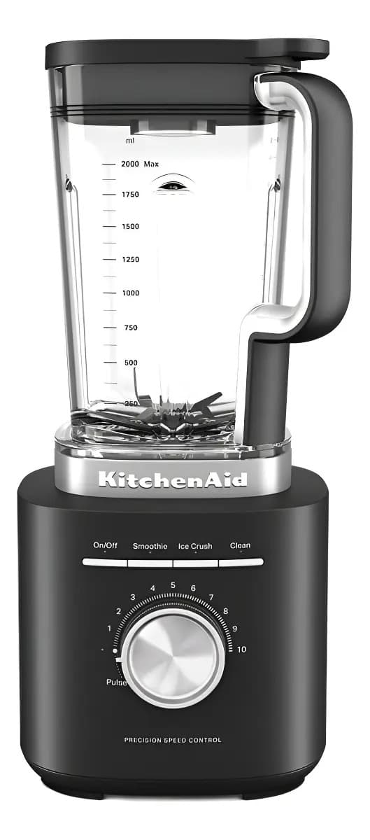 Licuadora Pure Power Kitchenaid 10 Velocidades Black Matte Negro Mate