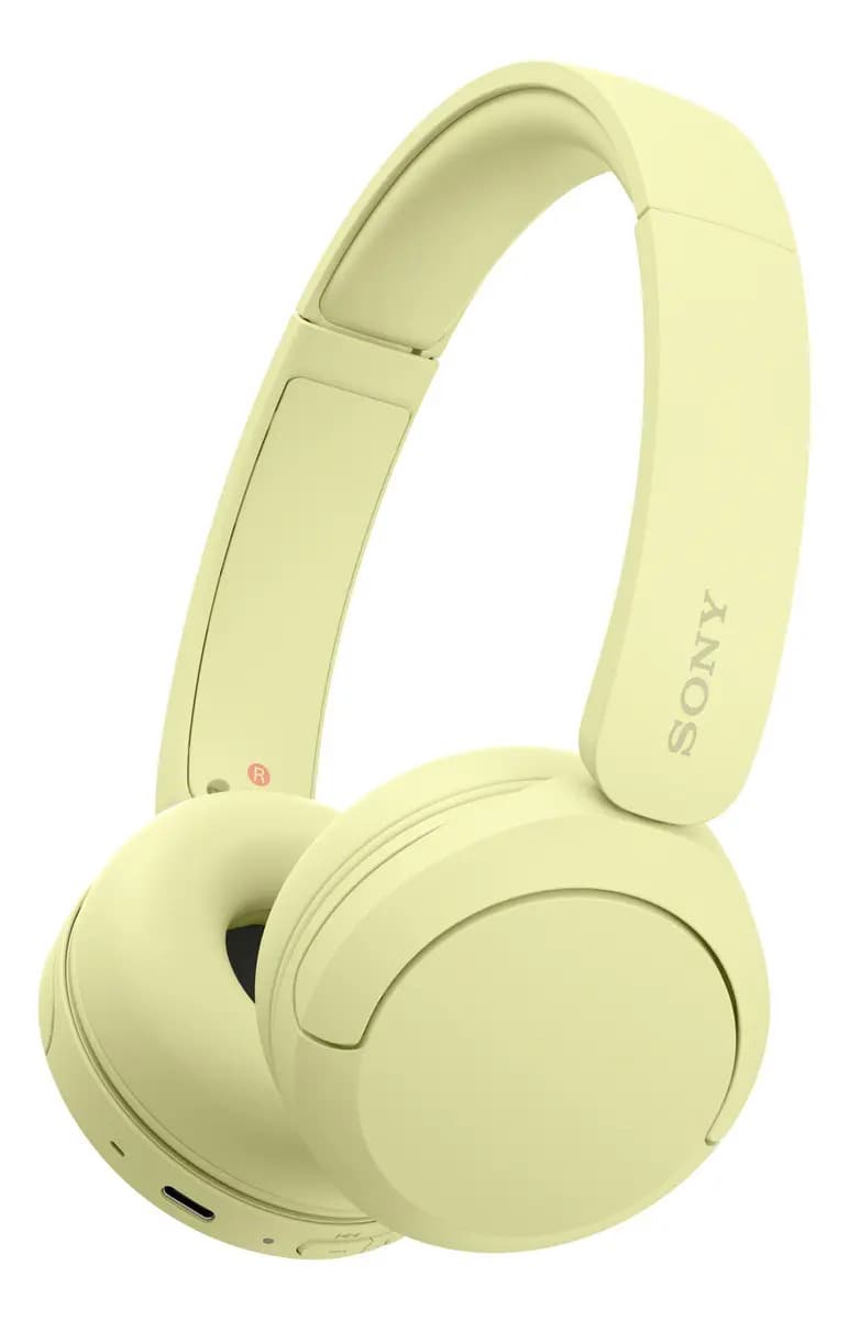 Auriculares Bluetooth Inalámbricos Sony Wh-ch520 Amarillo